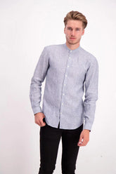 LINDBERGH LINEN STRIPE SHIRT - SMgarment's